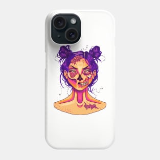 Zombie Girl 2 Phone Case