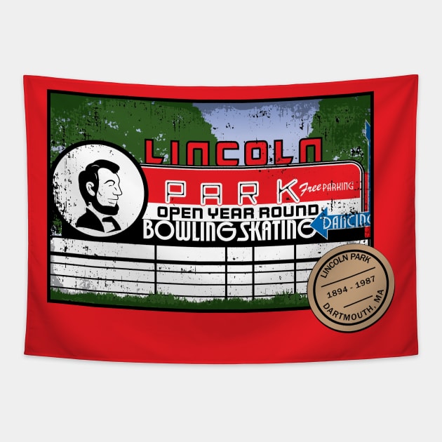 Lincoln Park Tribute - Vintage Design Tapestry by Gimmickbydesign