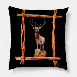 Wild Deer Pillow