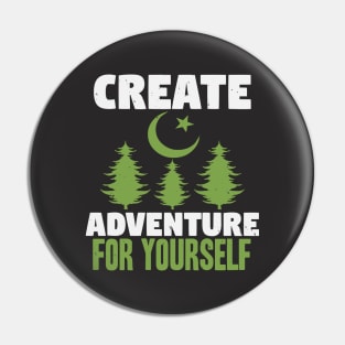 create adventure for yourself Pin