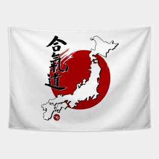 Aikido Japan Tapestry