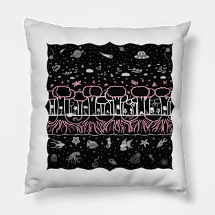 Layers of the World, Demigirl Flag Pillow