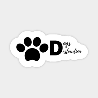 dogs destination illustration Magnet