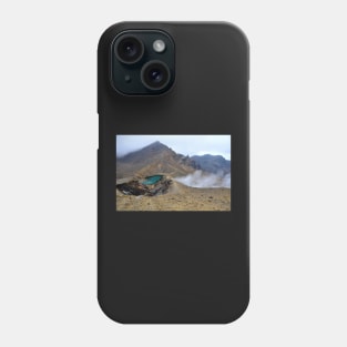 Nouvelle Zélande - volcan Tongariro Phone Case