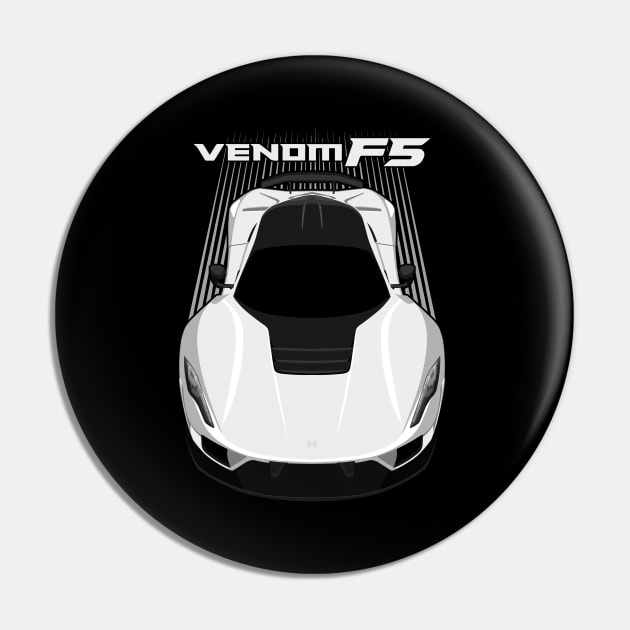 Hennessey Venom F5 - White Pin by V8social