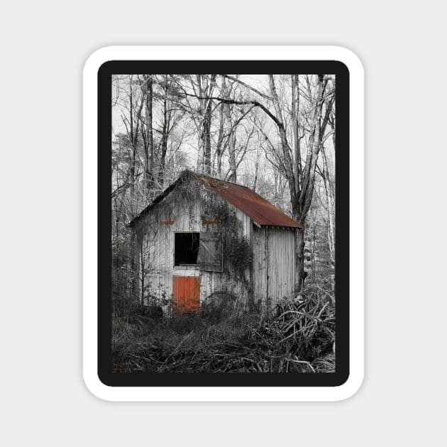 Red Roof Barn - Danville, VA Magnet by searchlight