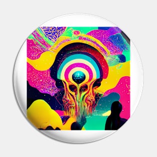 Psychedelic Artwork #1 Pin