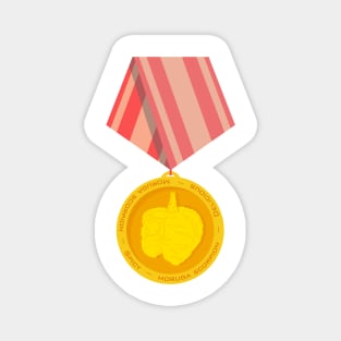 Chili Pepper Medal Magnet