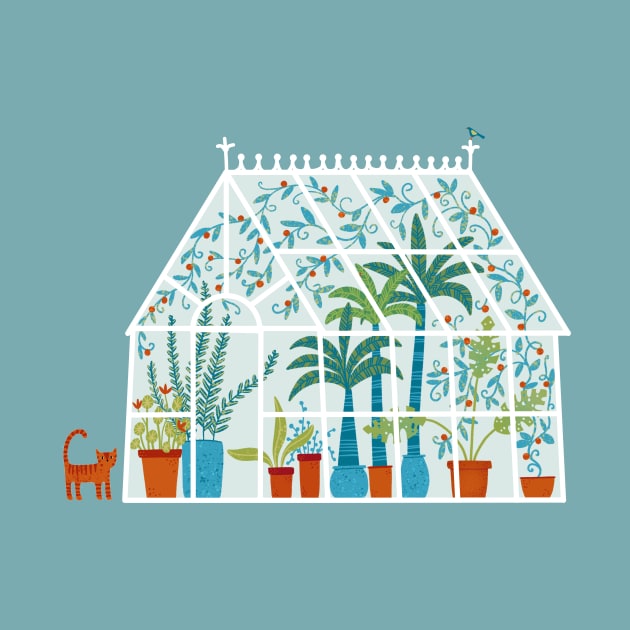 Vintage Greenhouse by NicSquirrell