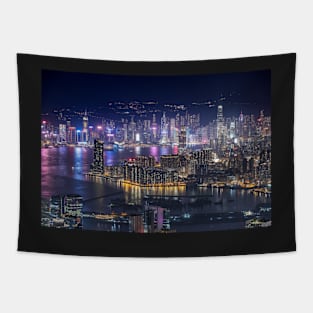 Hong Kong Cityscape Tapestry