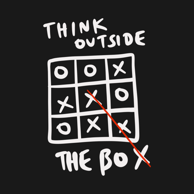 Think Outside The Box by winwinshirt
