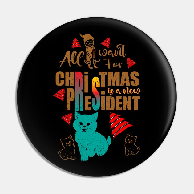 all i want for christmas is a new president Pin by creative7