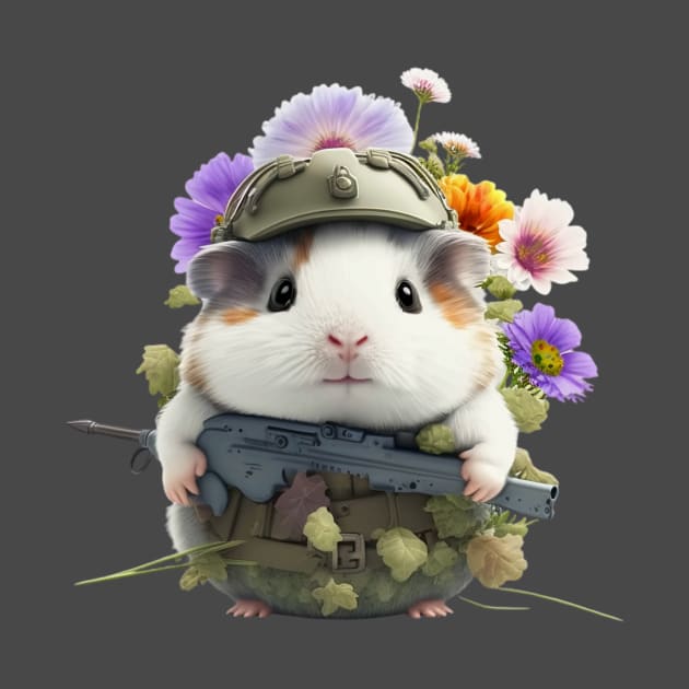 The smiling hamster soldier by EUWO