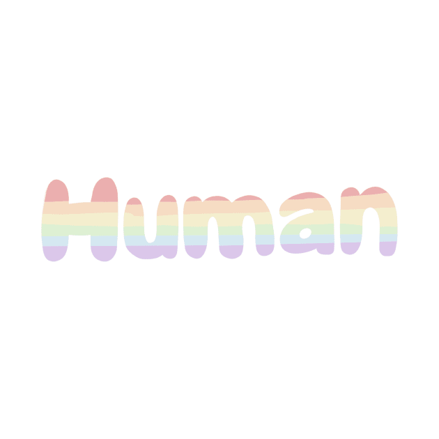 Human LBGTQ pride by Mydrawingsz