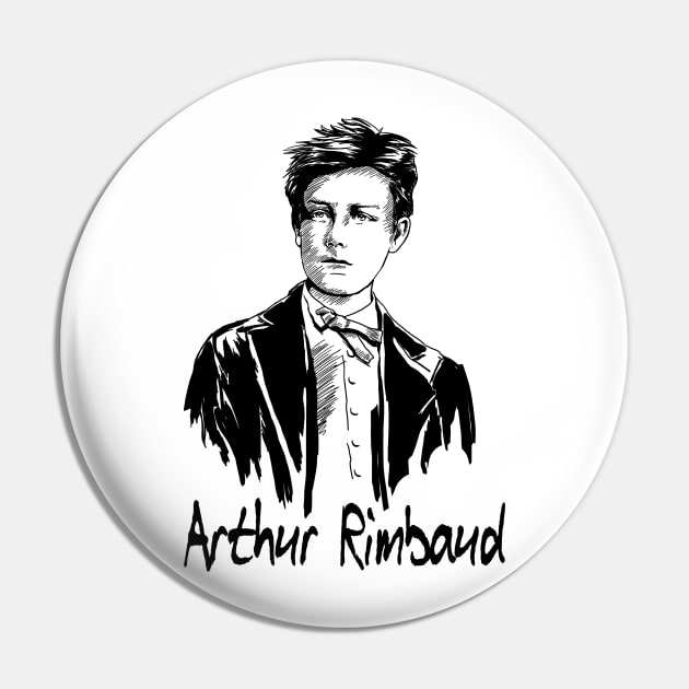 Rimbaud Pin by HelenaCooper