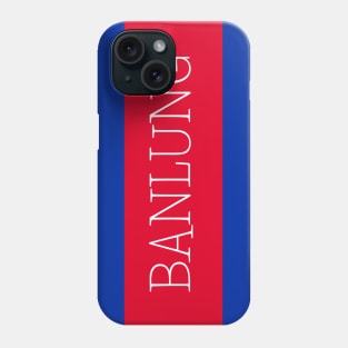 Banlung City in Cambodian Flag Colors Phone Case