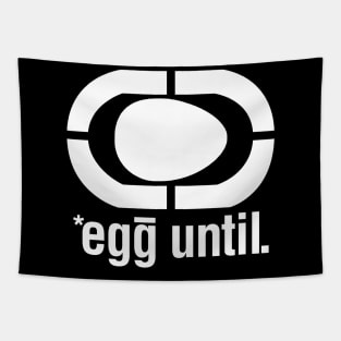 egg until - white Tapestry