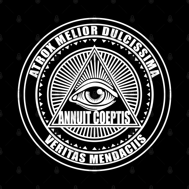 The All Seeing Eye Conspiracy Design by HellwoodOutfitters