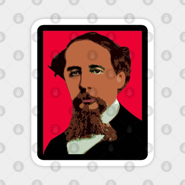 charles dickens Magnet by oryan80