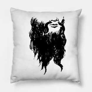 Long Forked Beard Pillow