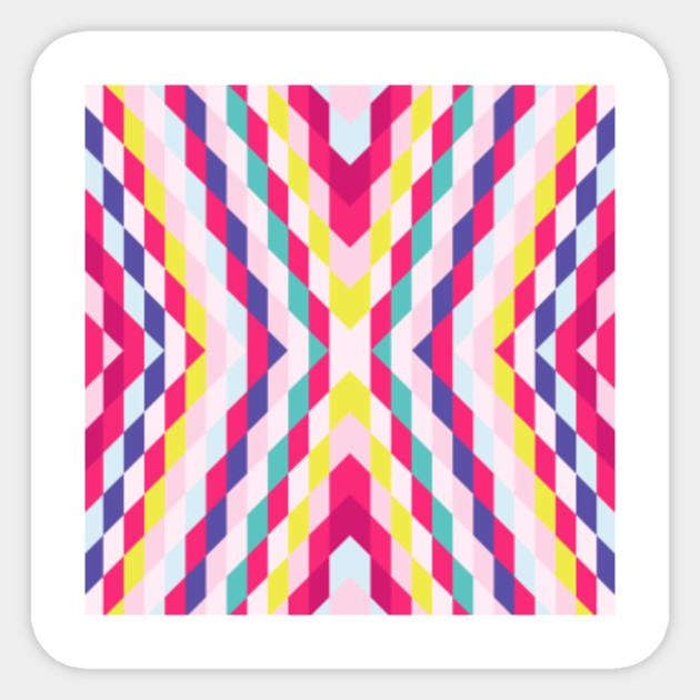 Fundamentals Abstract Art Sticker Teepublic