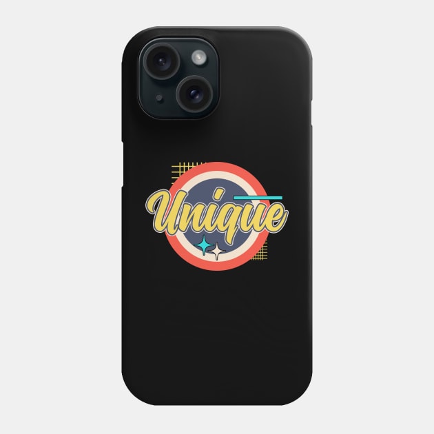 unique retro style Phone Case by HITAM MANIS PRO