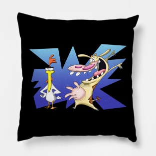 Cow and Chicken Pillow