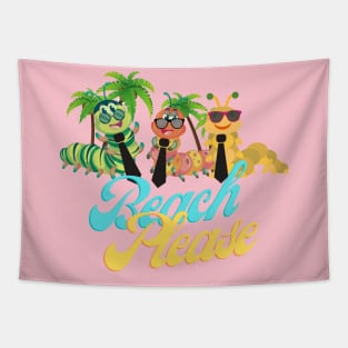 BEACH PLEASE Tapestry