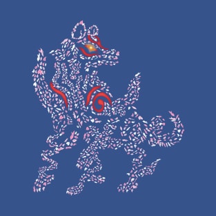 Amaterasu Cherry Blossom Form T-Shirt