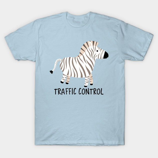 Discover Mr Zebra, the traffic controller - Zebra Crossing - T-Shirt