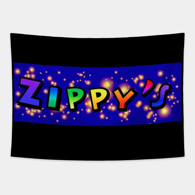 Zippy's Logo Tapestry by Zippy's House of Mystery