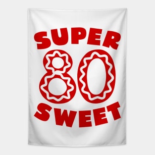 Super Sweet 80 Birthday Icing Tapestry