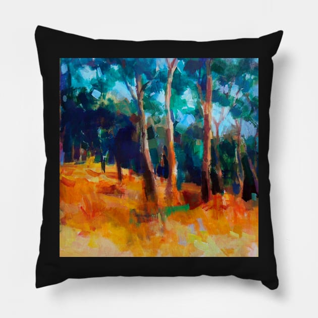 Picnic at Hanging Rock Pillow by aastankovic