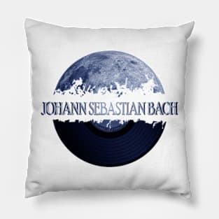 Johann Sebastian Bach blue moon vinyl Pillow