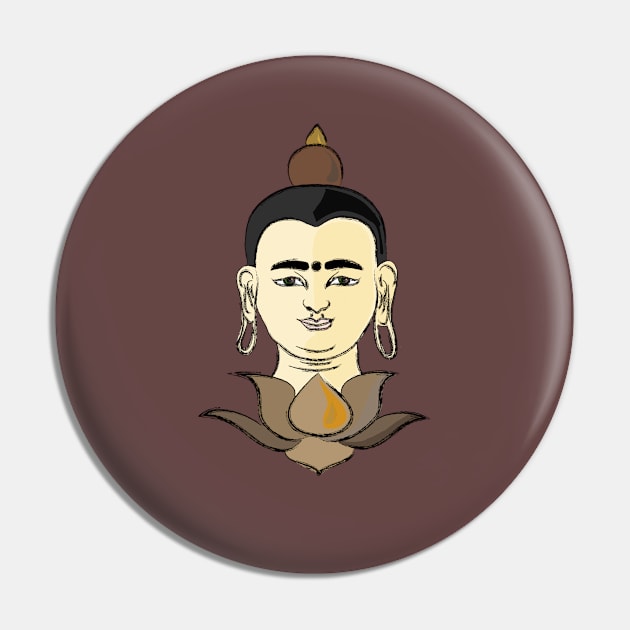 Buddha Pin by AurelieS