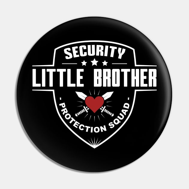 Security Little Brother Protection Squad Pin by yeoys