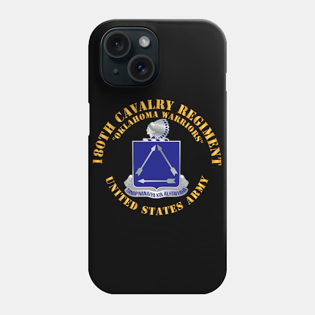 180th Cavalry Regiment - Oklahoma Warriors - US Army X 300 Phone Case by twix123844