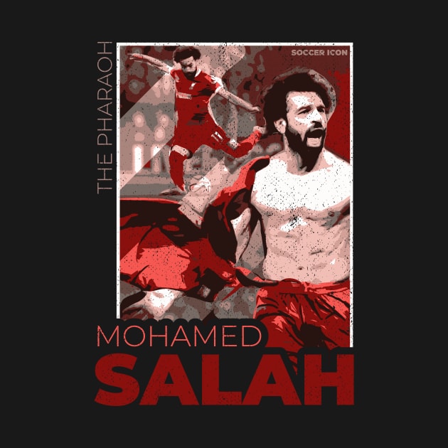 Salah - Street Art - Soccer Icons by MIST3R