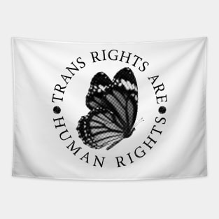 Trans Rights Are Human Rights - Butterfly Tapestry