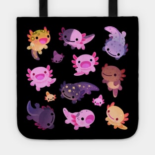 Happy axolotl Tote