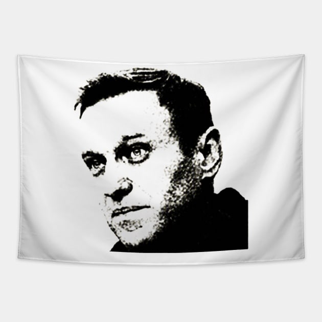 Navalny Halftone Tapestry by Resdis Materials