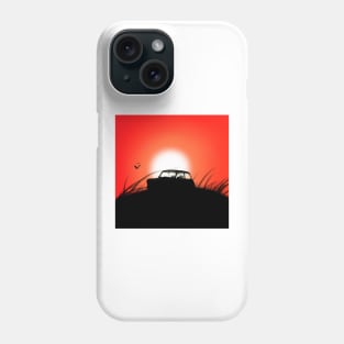 Classic Mini Sunset Red Phone Case