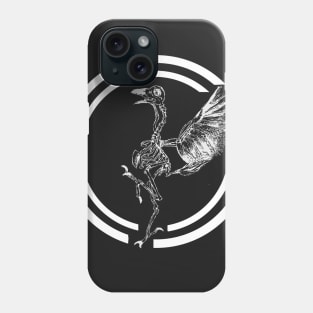 Bird Skeleton Phone Case