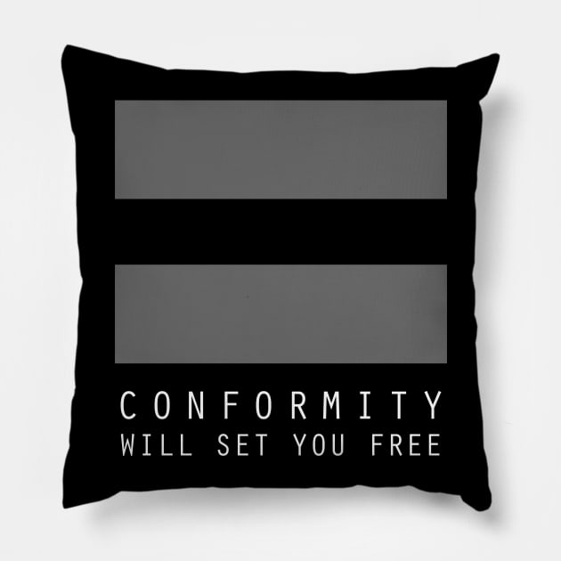 MLP - Conformity Pillow by Alexstrazsa