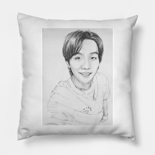 Yoongi Post Concert Selca Pillow by emopod