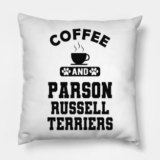 Parson Russell Terrier - Coffee and parson russell terriers Pillow
