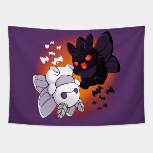 Ying Yang Mothman Tapestry