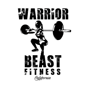 Warrior Beast Fitness California T-Shirt