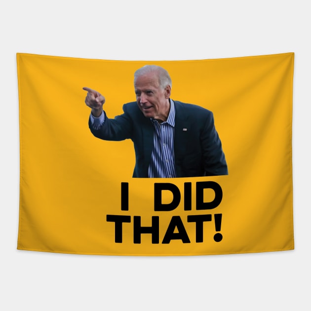 I did That Funny Biden Tapestry by luikwiatkowska