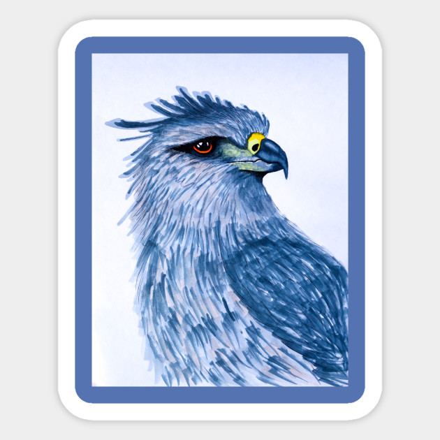 Blue Eagle Baby Eagle Sticker Teepublic